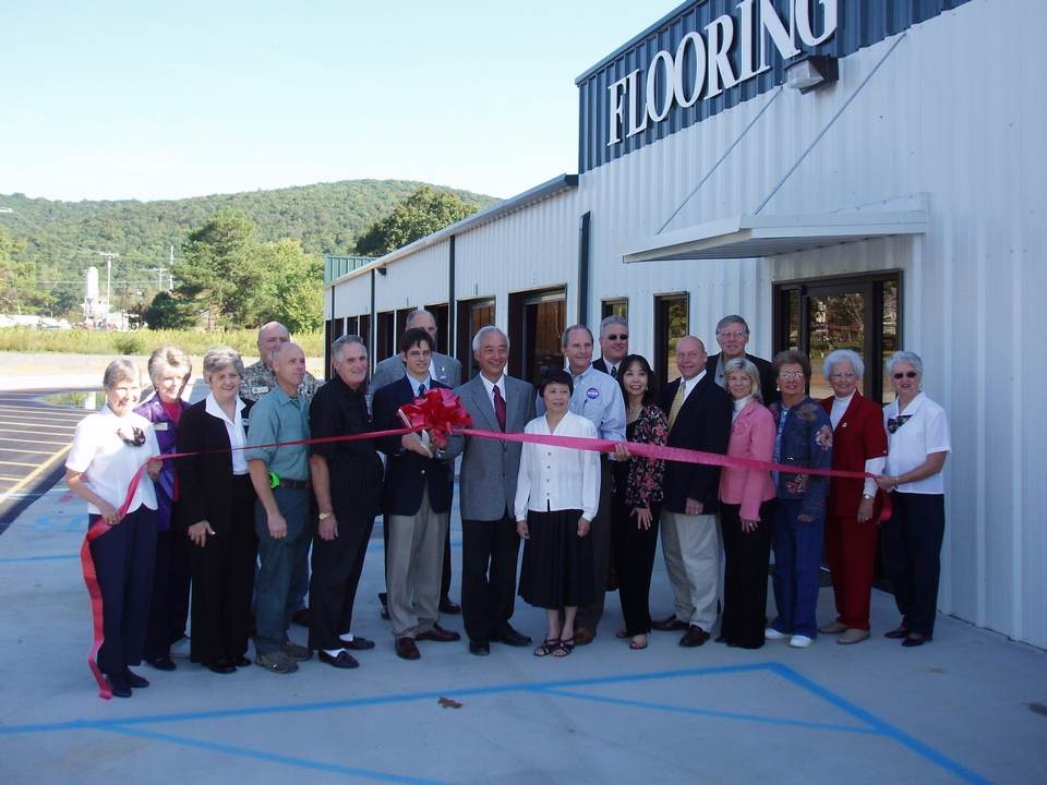 Flooring Center ribbon-cutting ceremony