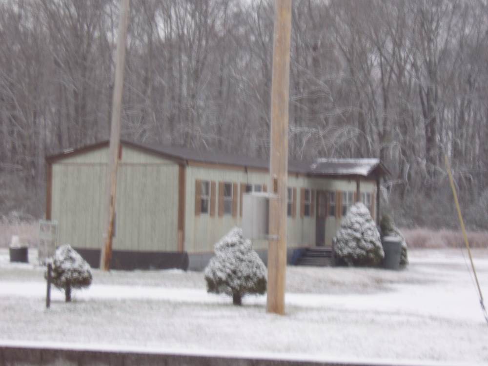 Snow at Hardwood Center