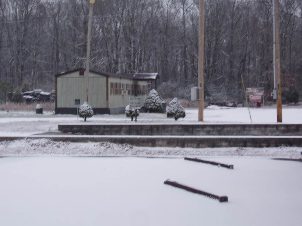 Snow at Hardwood Center
