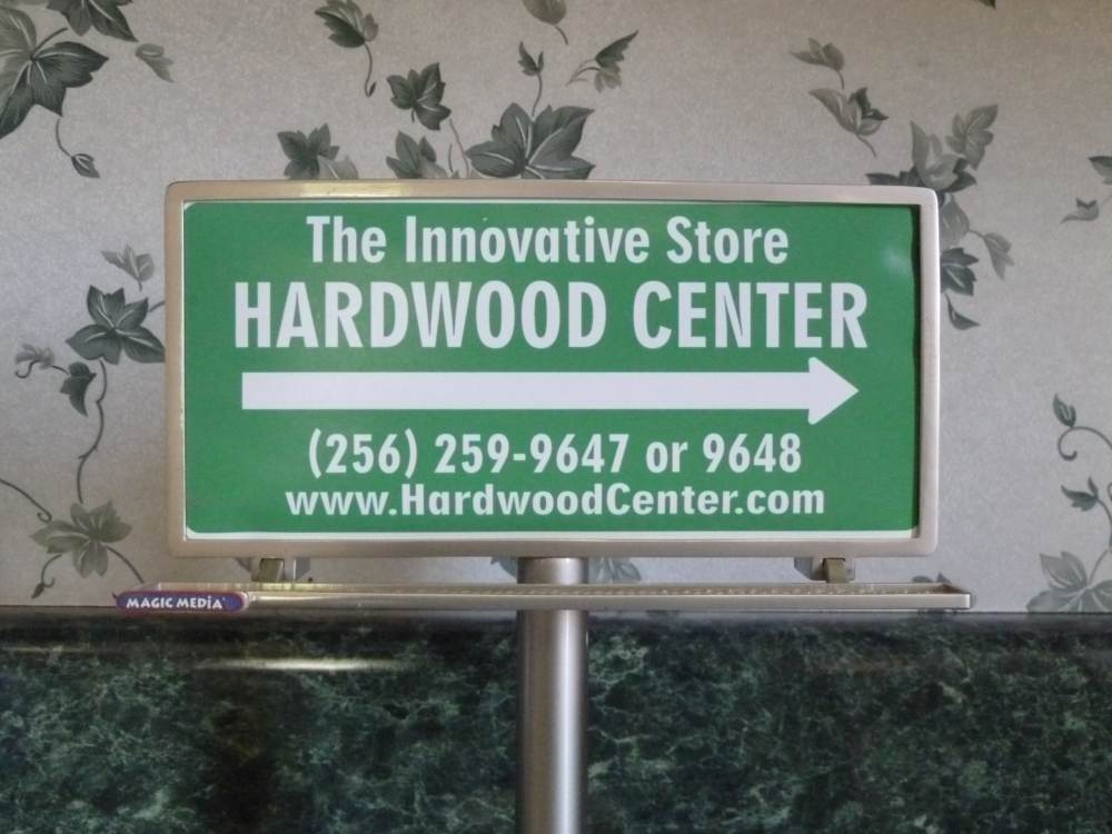 Hardwood Center billboard